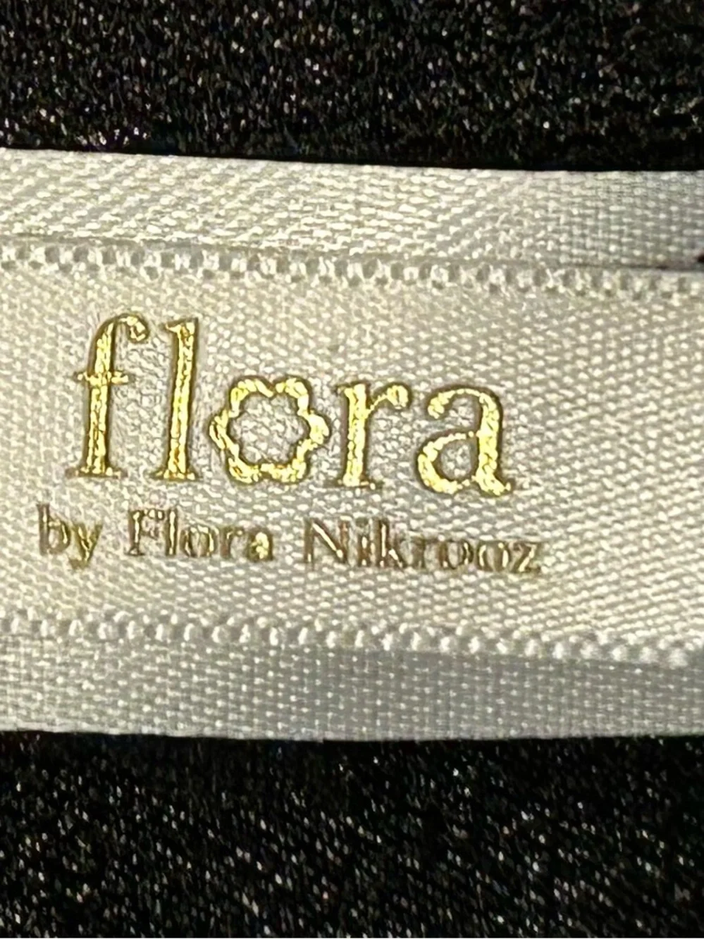 Flora Nikrooz Stella Slip Dress Black Satin Lace Trim Whimsigoth NWT Chemise 2X